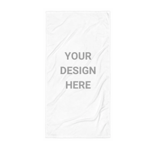 Beach Towels – Design Your Own (Vertical)
